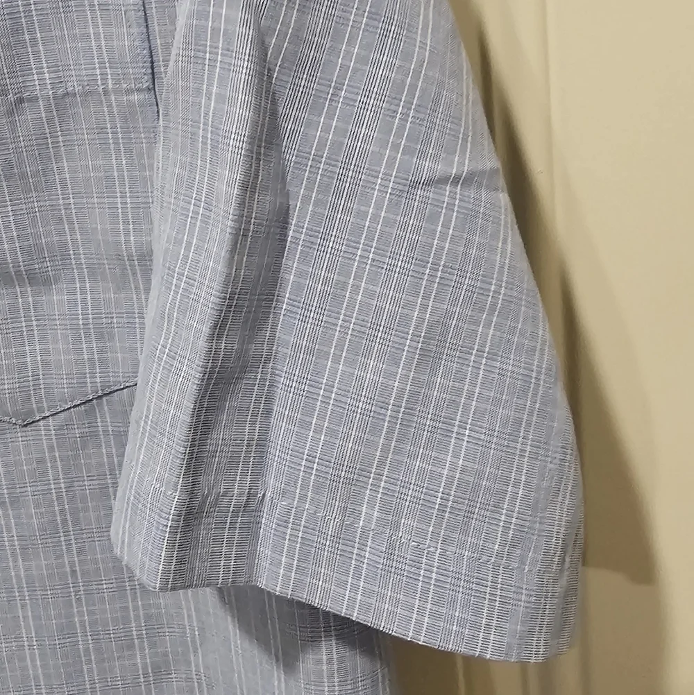 Blue Men's Shirt - Picture 3 of 3